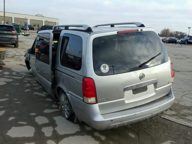 5GADV33L95D204291 - 2005 BUICK TERRAZA CX SILVER photo 3