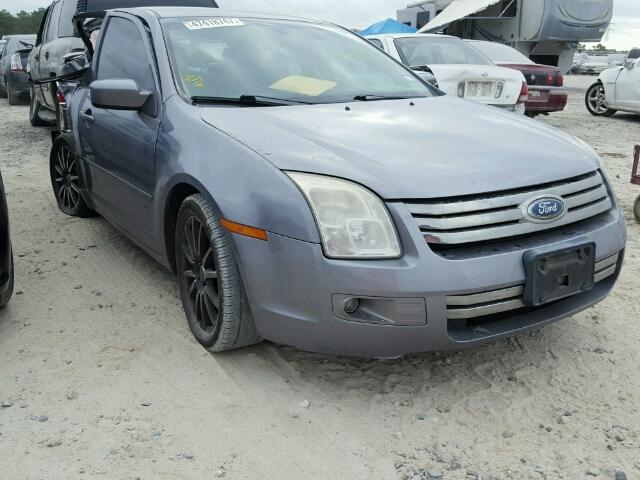 3FAHP07Z77R260446 - 2007 FORD FUSION SE SILVER photo 1