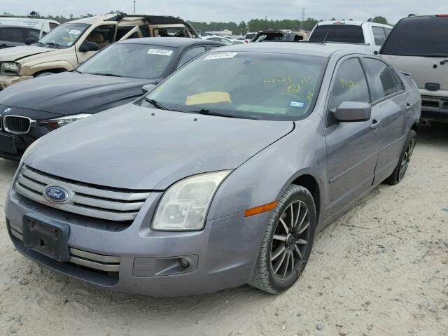 3FAHP07Z77R260446 - 2007 FORD FUSION SE SILVER photo 2