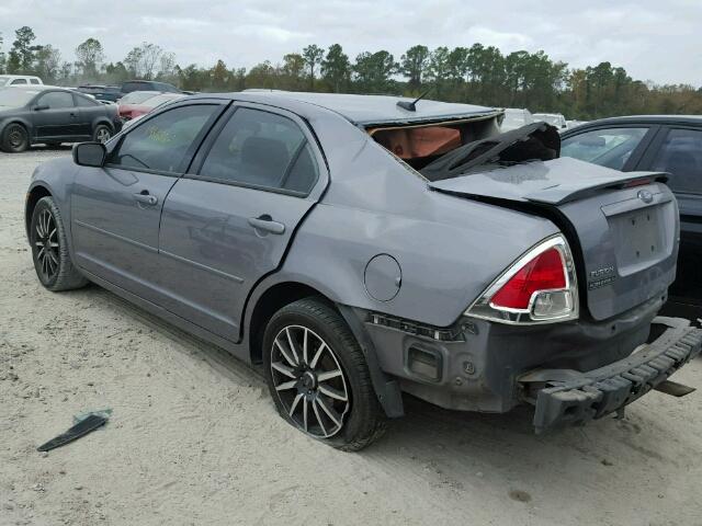 3FAHP07Z77R260446 - 2007 FORD FUSION SE SILVER photo 3