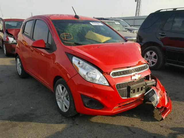 KL8CB6S97FC790256 - 2015 CHEVROLET SPARK LS RED photo 1