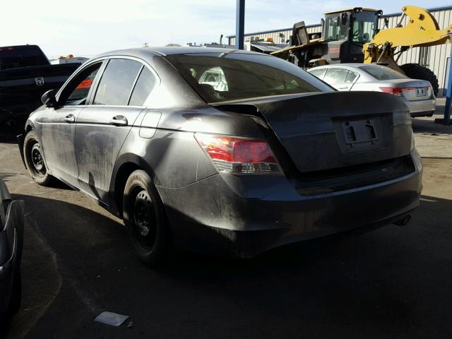 1HGCP2F3XBA130792 - 2011 HONDA ACCORD LX GRAY photo 3