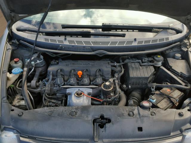 2HGFG11867H574402 - 2007 HONDA CIVIC EX GRAY photo 7