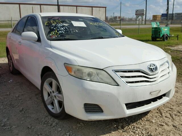 4T4BF3EK1BR161649 - 2011 TOYOTA CAMRY BASE WHITE photo 1