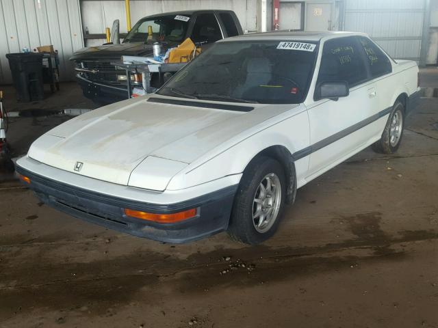 JHMBA4222JC011883 - 1987 HONDA PRELUDE WHITE photo 2