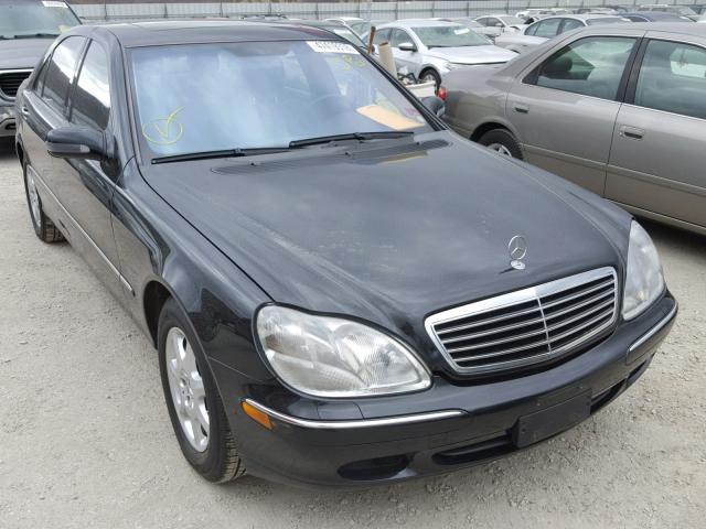 WDBNG70J62A274513 - 2002 MERCEDES-BENZ S 430 BLACK photo 1