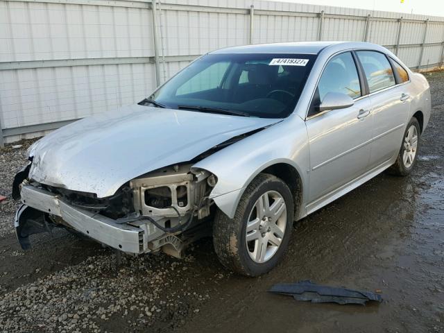 2G1WG5E39C1241921 - 2012 CHEVROLET IMPALA LT SILVER photo 2