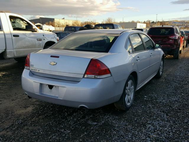 2G1WG5E39C1241921 - 2012 CHEVROLET IMPALA LT SILVER photo 4