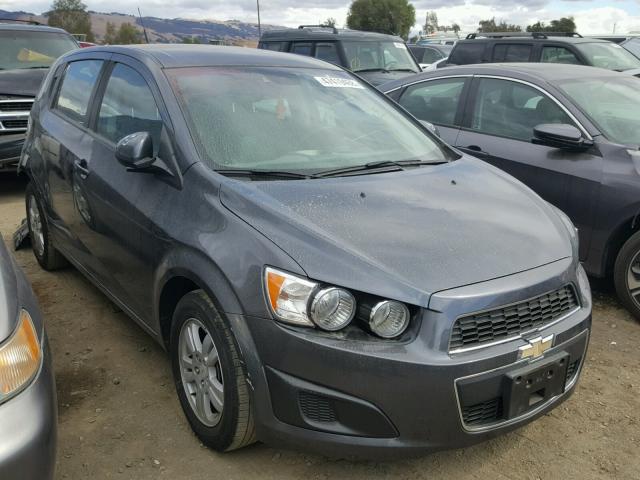 1G1JA6SH2C4181440 - 2012 CHEVROLET SONIC LS GRAY photo 1