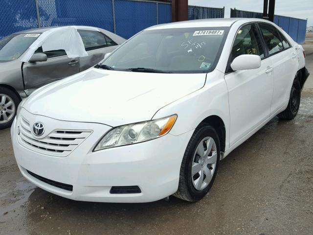 4T1BE46K67U700713 - 2007 TOYOTA CAMRY NEW WHITE photo 2