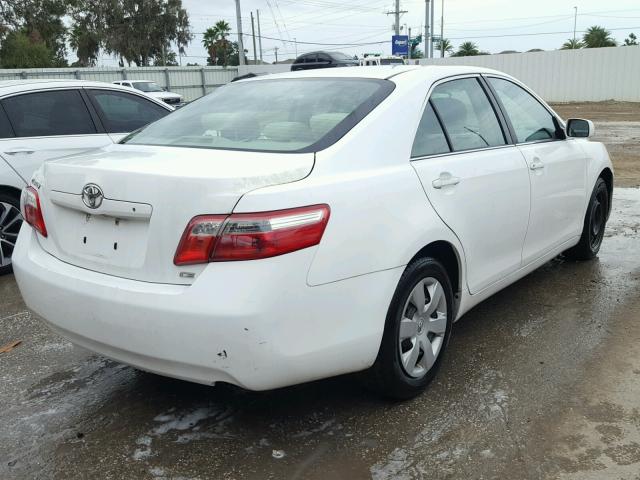 4T1BE46K67U700713 - 2007 TOYOTA CAMRY NEW WHITE photo 4