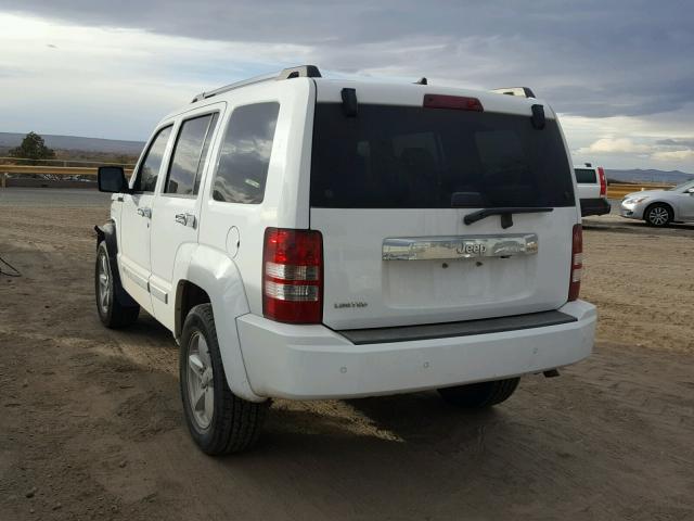 1J4PP5GK0BW519686 - 2011 JEEP LIBERTY LI WHITE photo 3