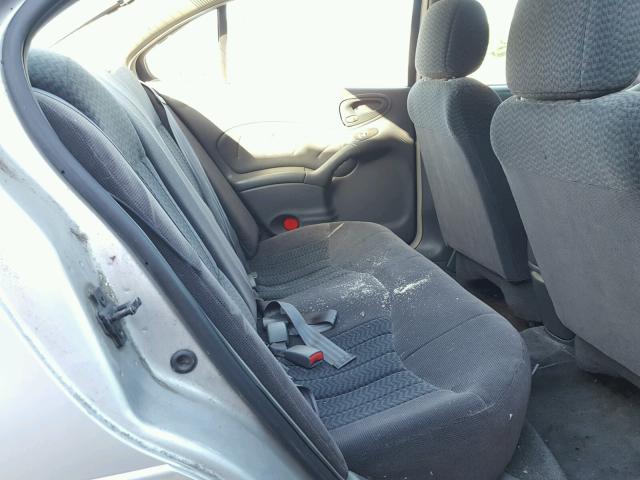 1G2NF52TX1M608096 - 2001 PONTIAC GRAND AM S SILVER photo 6