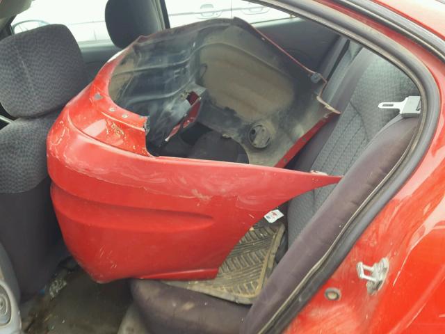 1G2NF52E84M683966 - 2004 PONTIAC GRAND AM S RED photo 6