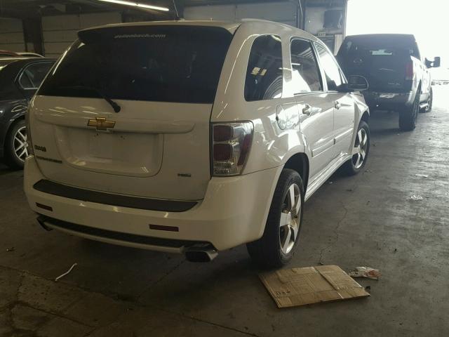 2CNDL737186041889 - 2008 CHEVROLET EQUINOX SP WHITE photo 4