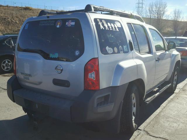 5N1AN08W76C539068 - 2006 NISSAN XTERRA OFF SILVER photo 4