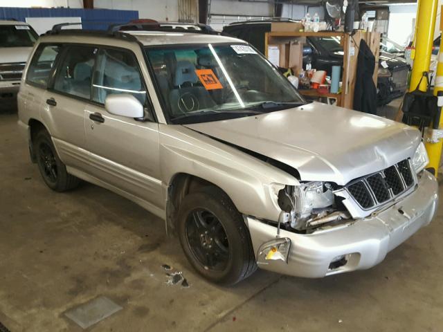 JF1SF65671H759812 - 2001 SUBARU FORESTER S BEIGE photo 1