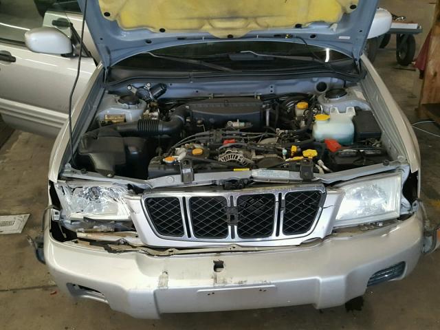 JF1SF65671H759812 - 2001 SUBARU FORESTER S BEIGE photo 7