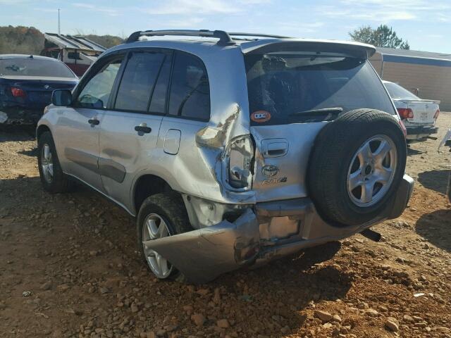 JTEGD20V650064847 - 2005 TOYOTA RAV4 SILVER photo 3