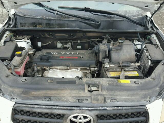 JTMBD33V386082420 - 2008 TOYOTA RAV4 WHITE photo 7