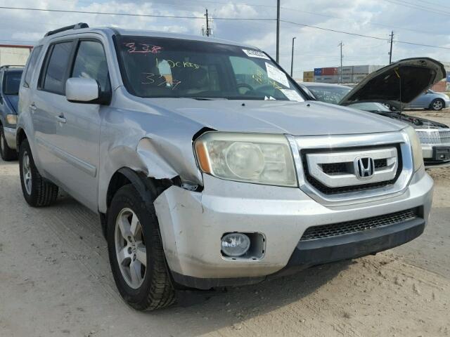 5FNYF3H57BB004666 - 2011 HONDA PILOT SILVER photo 1