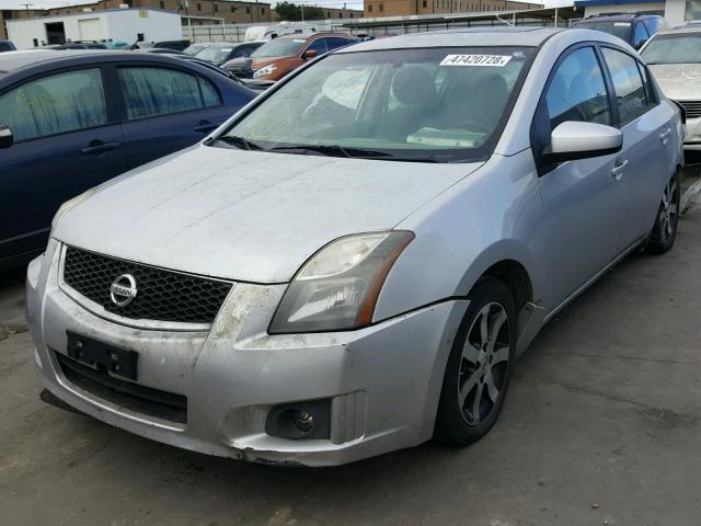 3N1AB6AP3CL775304 - 2012 NISSAN SENTRA 2.0 GRAY photo 2