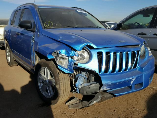 1J4FF47B69D205975 - 2009 JEEP COMPASS SP BLUE photo 1