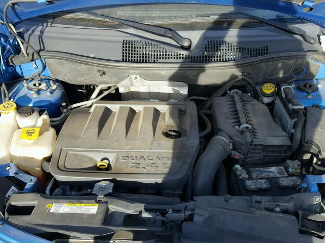 1J4FF47B69D205975 - 2009 JEEP COMPASS SP BLUE photo 7