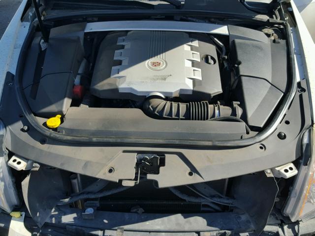 1G6DV57V580190345 - 2008 CADILLAC CTS HI FEA WHITE photo 7