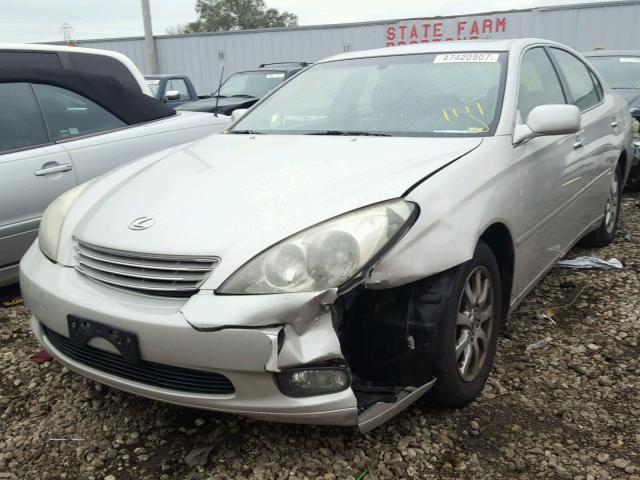 JTHBF30G230109777 - 2003 LEXUS ES 300 SILVER photo 2