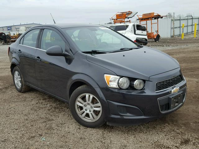 1G1JC5SH4D4118670 - 2013 CHEVROLET SONIC LT CHARCOAL photo 1