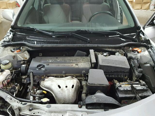 4T1BE46K67U622045 - 2007 TOYOTA CAMRY NEW SILVER photo 7