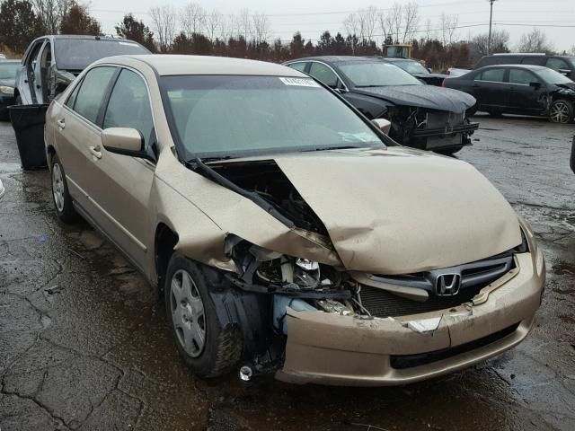 1HGCM56405A170449 - 2005 HONDA ACCORD LX TAN photo 1