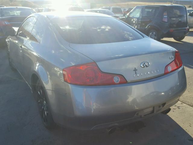 JNKCV54E04M305335 - 2004 INFINITI G35 GRAY photo 3