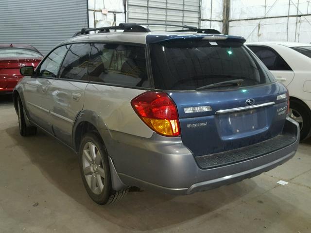 4S4BP62C877342503 - 2007 SUBARU LEGACY OUT SILVER photo 3