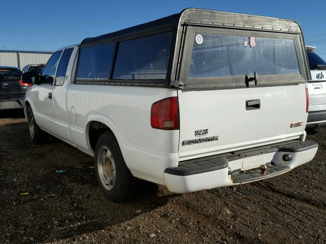 1GTCS19H238173630 - 2003 GMC SONOMA WHITE photo 3