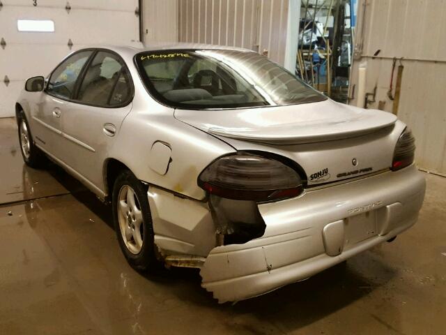 1G2WK52J82F275899 - 2002 PONTIAC GRAND PRIX SILVER photo 3