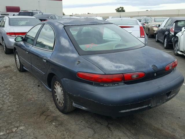 1MEFM50U6XG611522 - 1999 MERCURY SABLE GS BLUE photo 3