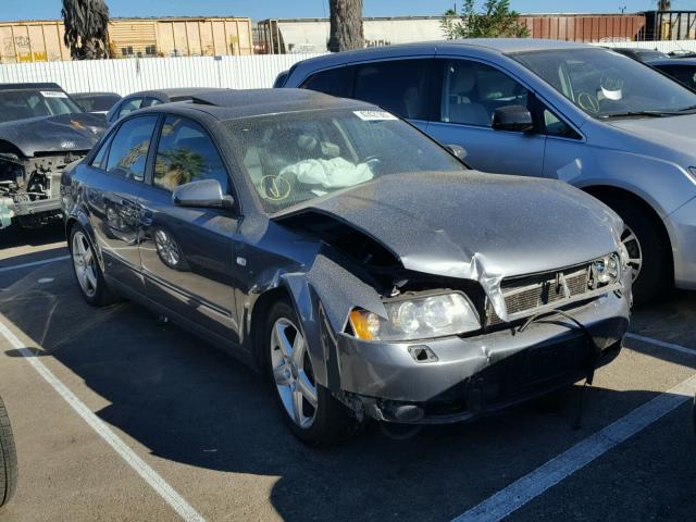 WAULC68E94A125731 - 2004 AUDI A4 1.8T QU GRAY photo 1