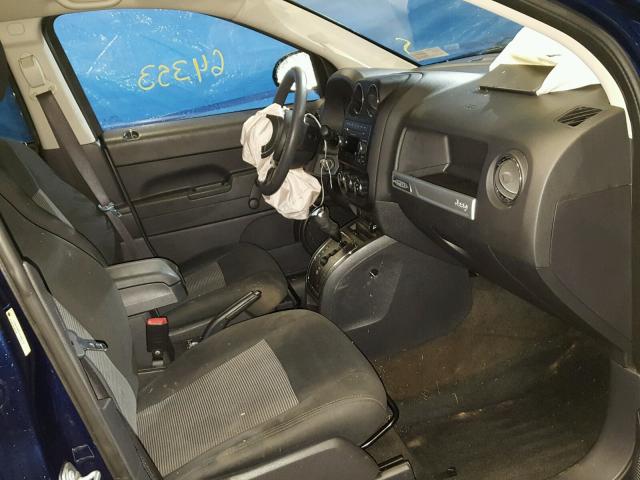 1C4NJDBB1ED885172 - 2014 JEEP COMPASS SP 蓝色 照片 5