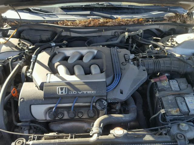 1HGCG1659XA048412 - 1999 HONDA ACCORD EX SILVER photo 7