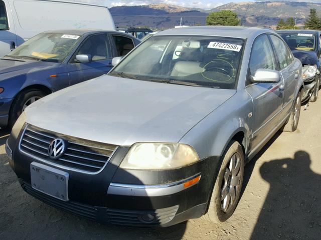 WVWRH63B83P111925 - 2003 VOLKSWAGEN PASSAT GLX SILVER photo 2