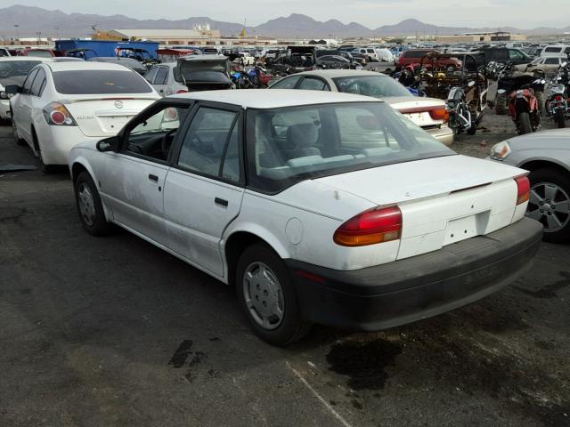 1G8ZH5493NZ111015 - 1992 SATURN SL1 WHITE photo 3