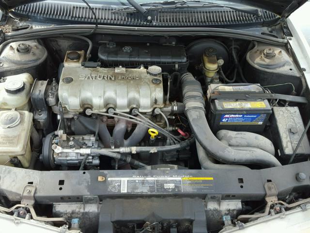 1G8ZH5493NZ111015 - 1992 SATURN SL1 WHITE photo 7