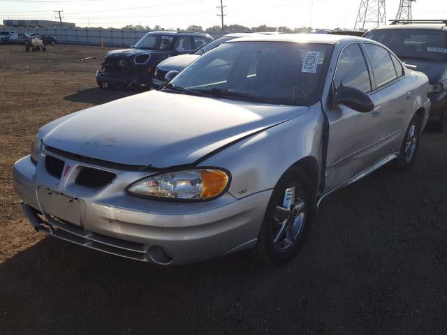 1G2NF52E94M701228 - 2004 PONTIAC GRAND AM S ვერცხლისფერი ფოტო 2