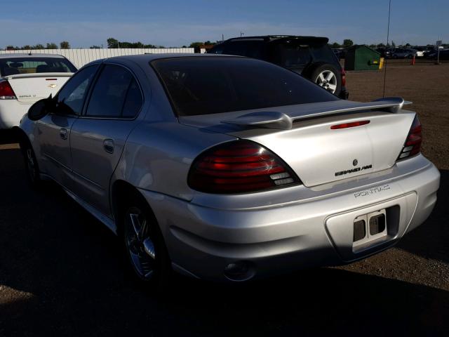 1G2NF52E94M701228 - 2004 PONTIAC GRAND AM S ვერცხლისფერი ფოტო 3