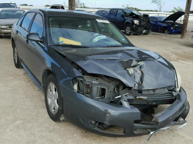 2G1WB5EK1A1130086 - 2010 CHEVROLET IMPALA LT GRAY photo 1