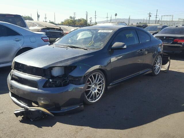 JTKDE177660087769 - 2006 TOYOTA SCION TC BLUE photo 2