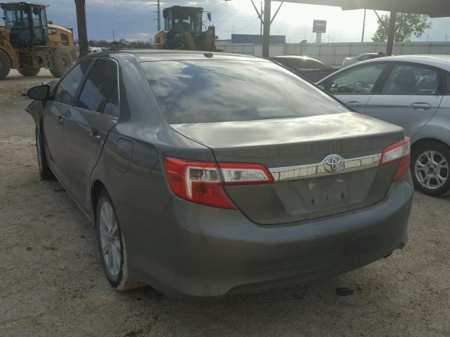 4T4BF1FK0CR184862 - 2012 TOYOTA CAMRY BASE GREEN photo 3