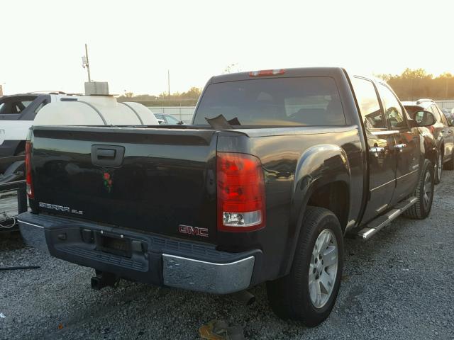 3GTEC13J27G507740 - 2007 GMC NEW SIERRA BLACK photo 4